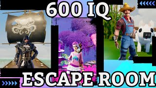 600 IQ Escape Room All Levels Fortnite [upl. by Corwin]