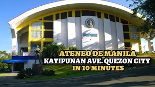 Visiting Ateneo De Manila Katipunan Avenue Quezon City in 10 minutes [upl. by Anilas]