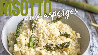 LIVE YOUTUBE  Risotto aux asperges vegan [upl. by Nolasba260]