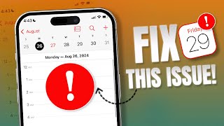 How To Fix iPhone Calendar Not Refreshing  Apple Calendar Not Updating with New Events [upl. by Benita]