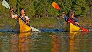 Proper Technique for Paddling a Kayak [upl. by Sueahccaz]