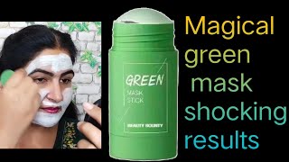 Does This Green Mask work  i am SHOCKED  Green mask stick  pls see full videogreenmaskstick [upl. by Nored]