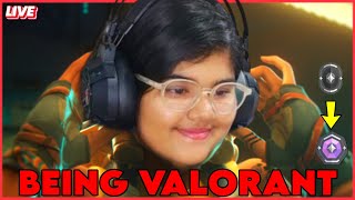 Playing HOLI in VALORANT  FACE CAM  GAMY GURL IS LIVE 💙 [upl. by Elletsirhc373]