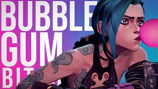 Jinx  MARINA  Bubblegum Btch  Arcane 4K [upl. by Shoshanna905]