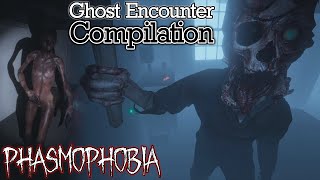 Ghost Encounter Compilation  Phasmophobia [upl. by Fulcher]