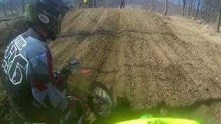 HELMET CAM Scotty Clark  Tomahawk MX  Loretta Lynn Area Qualifier MXPTV [upl. by Gurolinick]