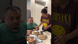 Aaj fir se Parantha We breakfast day11 mooliparatha shortsyoutube breakfastvlog minivlog [upl. by Camel660]