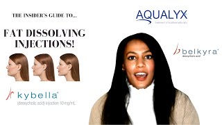 Do Fat Dissolving Injections Work  Kybella Belkyra amp Aqualyx Review [upl. by Mcgean]