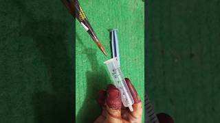 😍 How to make Injection 💉Syringe Mehndi Cone ytshorts [upl. by Sirtimed]