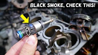 WHY MY CAR SMOKES BLACK BLACK SMOKE FROM EXHAUST ON A CAR [upl. by Pulchi]