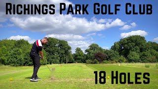 Richings Park Golf Club  18 Holes [upl. by Buell]