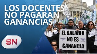 LOS DOCENTES NO PAGARÁN GANANCIAS [upl. by Lyle944]