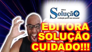 Editora Solução é BOA Apostila Editora Solução é CONFIÁVEL Editora Solução DEPOIMENTO MUITO SÉRIO [upl. by Anrapa124]