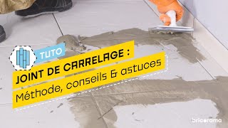 Comment faire des joints de carrelage parfaits  Bricorama [upl. by Joseph]