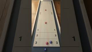 Playing Shuffleboard on the GoSports Shuffleboard and Curling Board [upl. by Dare585]