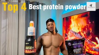 4 Best Protein powders amp How to Choose Best Protein powder supplement [upl. by Kalila]