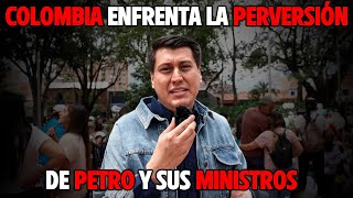 PETRO con los NIÑOS NO TE METAS  Fuera ministro de salud  MARCHA POR LA VIDA  ALEJANDRO BERMEO [upl. by Gregson]