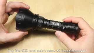 Olight M2XUT Javelot 810m Throw Extended Review [upl. by Latsirc]