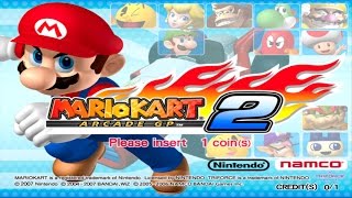 Mario Kart Arcade GP 2  60FPS No Commentary Dolphin Triforce 40315 [upl. by Sawyor]