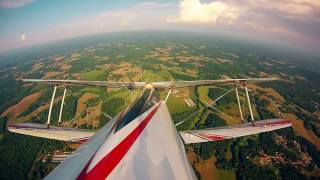 Aerobatics in a Bucker Jungmann [upl. by Bay92]