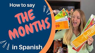 Spanish for Kids  Learn the Months in Spanish [upl. by Nnaitak]