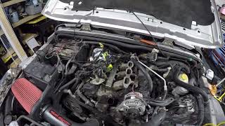 Installing Jeep Wrangler JK 38 Intake Gasket Chasing ETC Problem [upl. by Aiuqcaj]