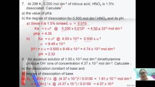 STPM Sem 1  Alevel  Chapter 6B  AcidBase Equilibria  03 [upl. by Analram]