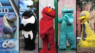 SeaWorld Orlando Characters 2024 [upl. by Crichton]