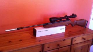 SMK XS19 Modified Air Rifle Review [upl. by Abekam]