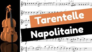 Tarentelle Napolitaine au violon  Tarantella Napolitana [upl. by Nref817]