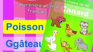 APPRENDRE A LIRE FACILEMENT LE FRANCAIS les noms des animaux cp ce1 pour les petits et débutants [upl. by Indys20]