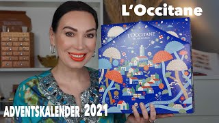 Ich teste den LOccitane Adventskalender 2021 UNBOXING alle 24 Türchen NataliNordbeauty [upl. by Keily]