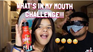 WHATS IN MY MOUTH CHALLENGE I PUKED [upl. by Dominique812]