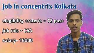 Job in concentrix Kolkata  concentrix review [upl. by Olrac]