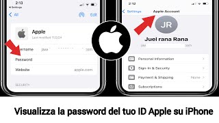 Come visualizzare la password del tuo ID Apple su iPhone metodo di aggiornamento [upl. by Alomeda]