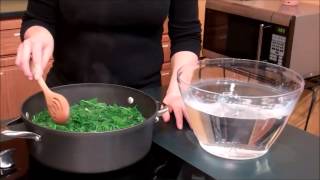 How to Blanch Leafy Greens [upl. by Arinaid]