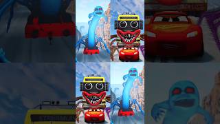 ALL MONSTER CAR EATER LIGHTNING MCQUEEN  Coffin dance song cover [upl. by Ayifa950]