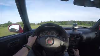 Honda Integra Type R 0100kmh acceleration [upl. by Marcia836]