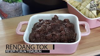 Rendang Tok  Resepi Turun Temurun [upl. by Aneetsirk400]