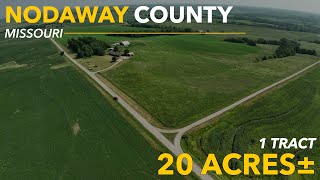 Nodaway County Missouri  Home amp 20 Acres  Sullivan Landco [upl. by Nylodnew]