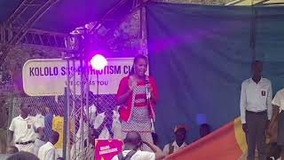 Talent show Kololo senior secondary school Appreciate MaureenNantume for the quality song [upl. by Hasheem385]