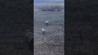 Polish Tourist Attacked After Climbing Ancient Pyramid in Mexico  Shocking Incident [upl. by Arvell]