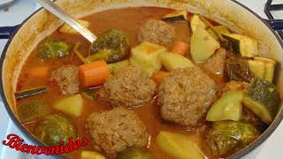 Albondigas Con chipotle [upl. by Toomin]