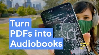 How to convert PDFs to audiobooks with machine learning [upl. by Stagg828]