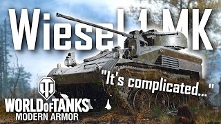 Wiesel 1 MK Prototype  Tank Review  World of Tanks Modern Armor [upl. by Nylodnew382]