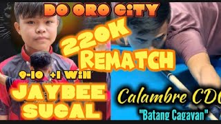 REMATCH 220K JAYBEE SUCAL 910 1WIN VS CALAMBRE CAGAYAN 08172024 [upl. by Karita]