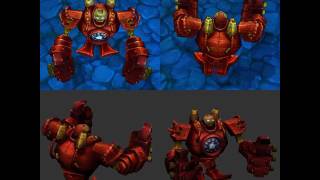 LoL Ironman Blitzcrank custom skin spotlight [upl. by Annohs]