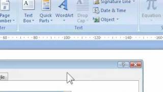 How to insert a new object into Word [upl. by Hgieloj]