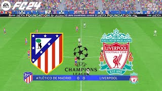 FC 24  Atletico Madrid vs Liverpool  Champions League UEFA  PS5™ Full Match amp Gameplay [upl. by Dett627]