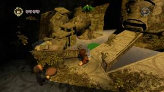 Lego Lord of the Rings Frodo Sam amp Pippin Solve a Puzzle in Rivendell [upl. by Gabbey]